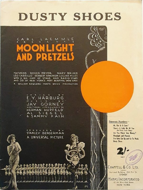 moonlight and pretzels 1933 australian sheet music (2)