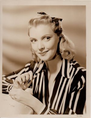 ruth brady 1940's publicity portrait