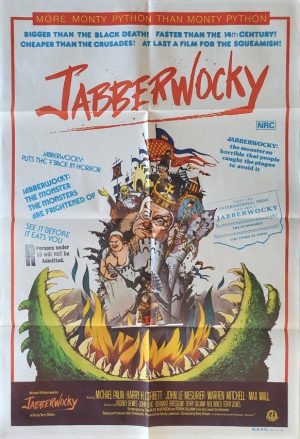 jabberwocky australian one sheet movie poster 1977 monty python comedy