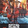 north sea hijack uk one sheet movie poster with roger moore and james mason 1980. known as ffolkes in the US