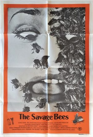 the savage bees 1976 australian one sheet movie poster