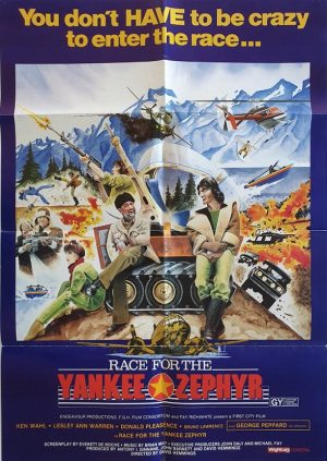 Race for the Yankee Zephyr 1981 new zealand one sheet poster