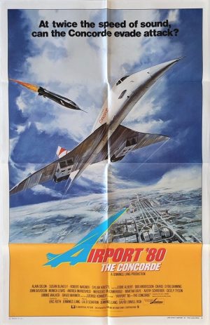 airport 80 the concorde 1980 us one sheet movie poster style B