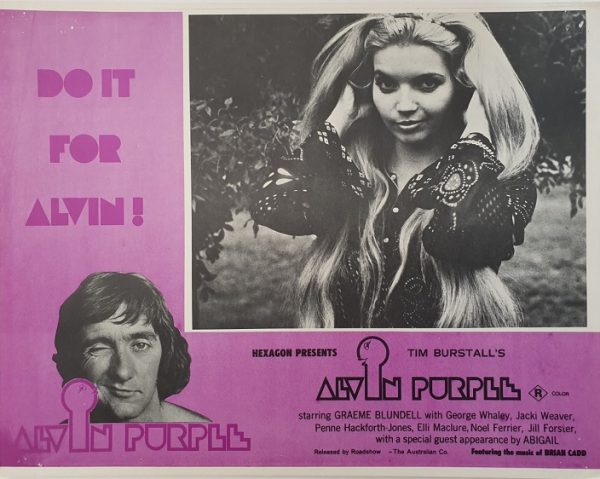 alvin purple australian lobby card 2