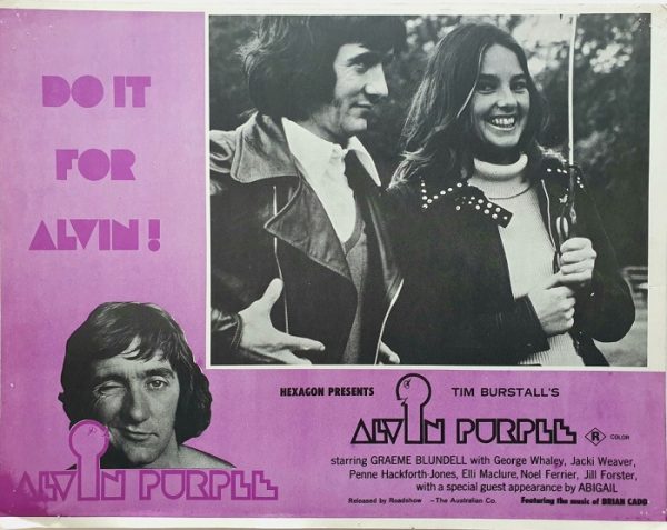 alvin purple australian lobby card