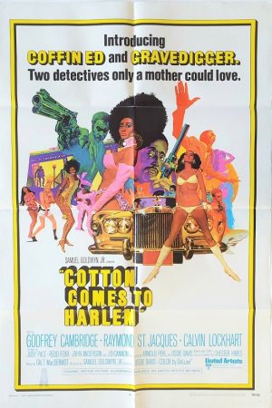 cotton comes to harlem us one sheet blaxploitation movie poster 1970