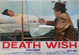 death wish italian Photobusta poster with charles bronson 1974