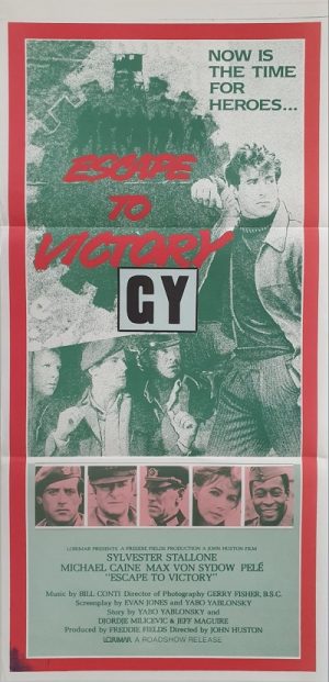 escape to victory australian daybill poster