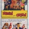 hansel and gretel australian daybill poster for 1960's german double bill production including brementown musicians