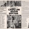 carry on again doctor 1969 UK info sheet