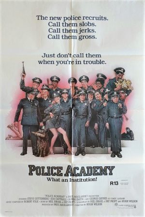 police academy us one sheet movie poster 1