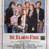 st. elmo's fire 1985 us one sheet movie poster