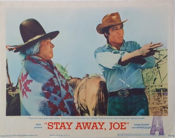 stay away joe us lobby card elvis presley