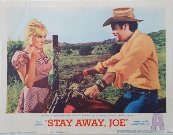 Pop Culture Graphics Stay Away Joe Poster Movie 11x17 Elvis Presley Burgess Meredith Joan Blondell Thomas Gomez 