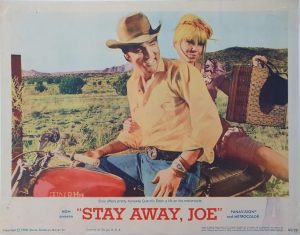 stay away joe us lobby card elvis presley