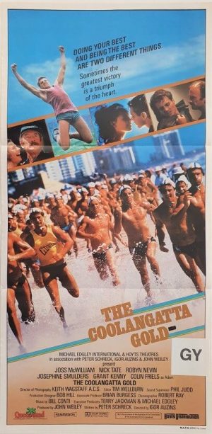 the coolangatta gold daybill poster 1984