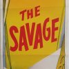 the savage stock daybill poster with charlton heston