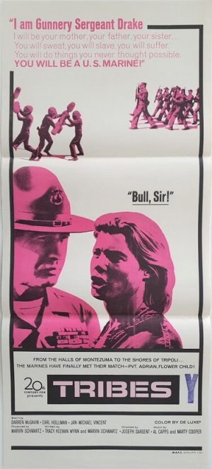 tribes australian daybill poster 1970