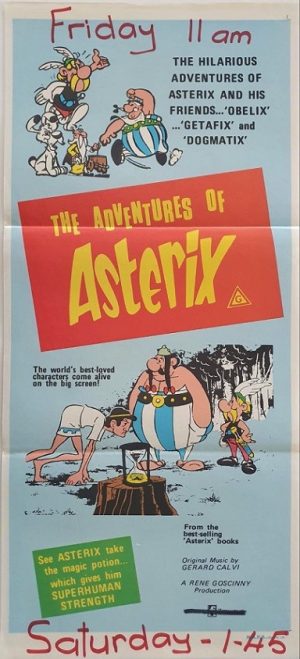 The Adventures Of Asterix daybill poster 3 (2)