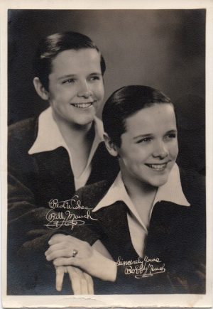 Billy and Bobby Mauch the Mauch Twins publicity portrait 1930s