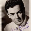 Cornel Wilde 1940s signed portrait