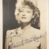 Jeanette MacDonald 1940s portrait signed