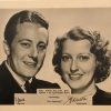 Jeanette MacDonald and Gene Raymond publicity portrait 1940s 2