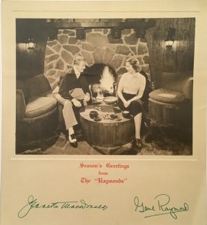 Jeanette MacDonald and Gene Raymond publicity portrait 1940s 2