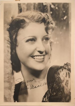 Jeanette MacDonald publicity portrait 1940s