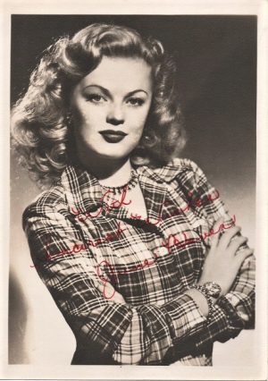 June Haver 1940s signed portrait (1)