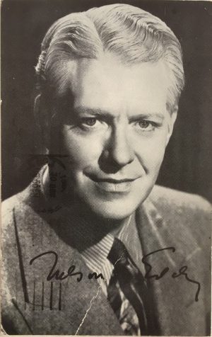 Nelson Eddy publicity portrait 1960s