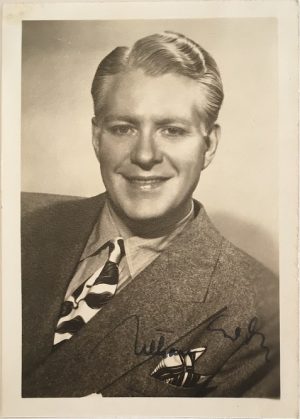 Nelson Eddy publicity portrait 1950s