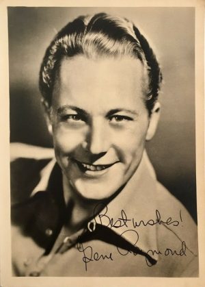 Gene Raymond publicity portrait 1940s