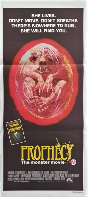 Prophecy daybill movie poster 1979