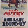 The Last Round-up daybill poster 1947 with Gene Autry