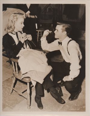 any number can play 1949 publicity still with Darryl Hickman and Audrey Totter