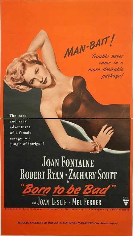film Poster reproduction Born to be Bad