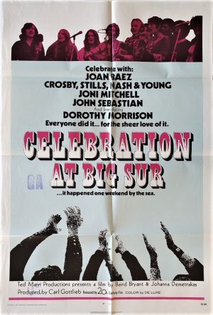 celebration at big spur us one sheet movie poster 1971 with joan baez and dorothy morrison 2