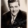 dennis morgan 1940s signed portrait