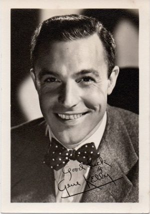 gene kelly small fan club publicity portrait