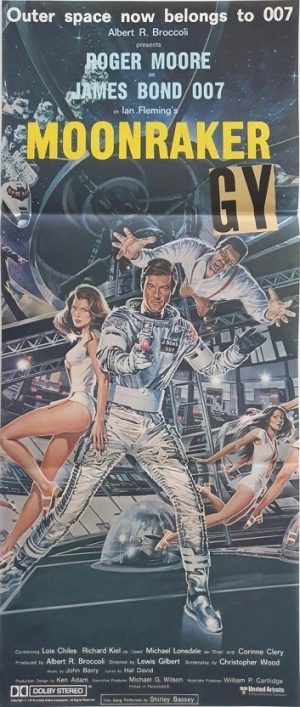 moonraker australian daybill poster roger moore 007 (2)