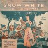 snow white and the seven dwarfs australian sheet music 1937