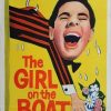 the girl on the boat australian daybill poster with norman wisdom 1962