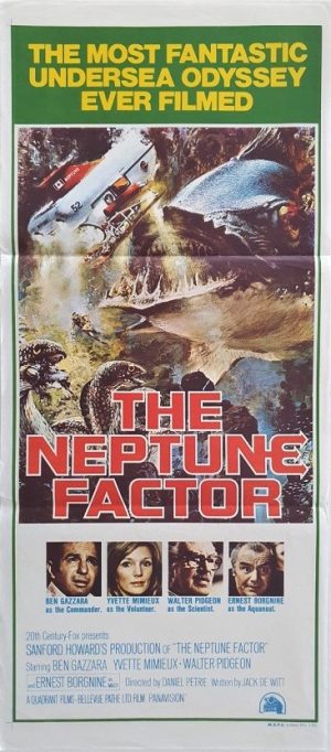 the neptune factor daybill poster 1973