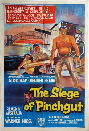 the siege at pinchgut australian one sheet poster 1959