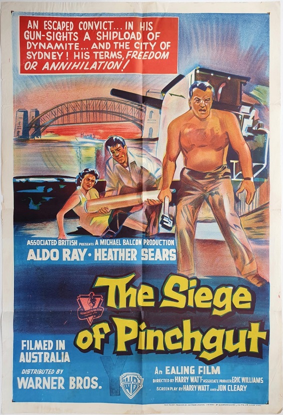 the siege at pinchgut australian one sheet poster 1959 No2