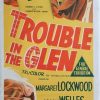 trouble in the glen australian daybill poster 1954 with Orson Welles and Margaret Lockwood