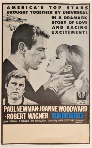 winning nz window card Paul Newman, Joanne Woodward, Robert Wagner