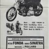 The Wild Angels Australian daybill poster with Peter Fonda and Nancy Sinatra 1966