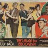Two Mugs From Brooklyn 1949 US Lobby Card also known as Two Knights From Brooklyn with William Bendix, card number 8